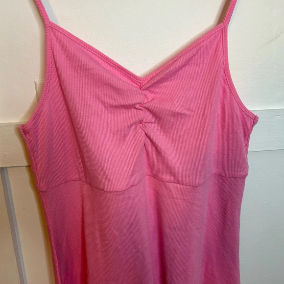 NWT Forever 21+ Baby Pink Ribbed Sundress - Picture 5 of 5